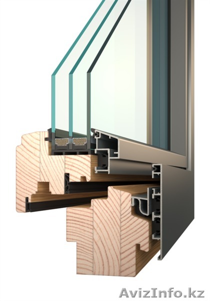 Окна из сосны с Европы Казахстан - Изображение #1, Объявление #1598886
