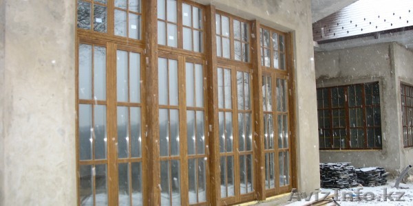 Окна из лиственницы с Европы Кокшетау - Изображение #1, Объявление #1599157