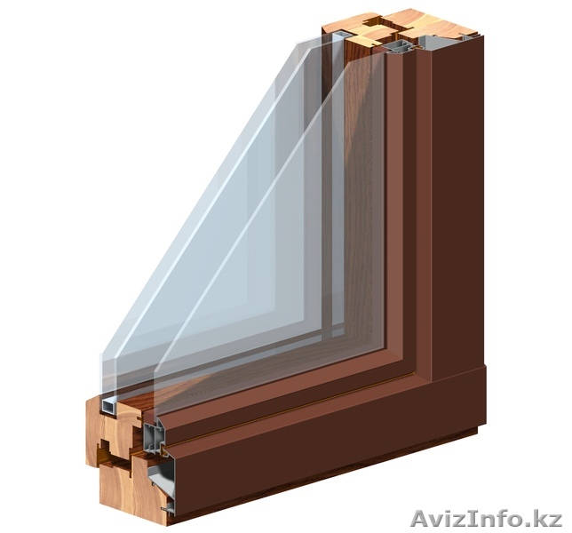 Европейские окна из лиственницы - Изображение #1, Объявление #1599159