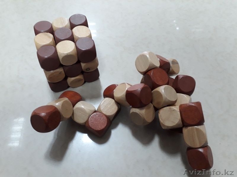 Головоломка "Змейка"! Деревянные кубики в виде змейки! Игрушка! - Изображение #1, Объявление #1609925