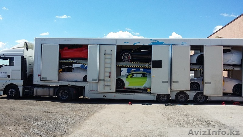 Продается прицеп крытого автовоза KASSBОHRER. - Изображение #1, Объявление #1620583