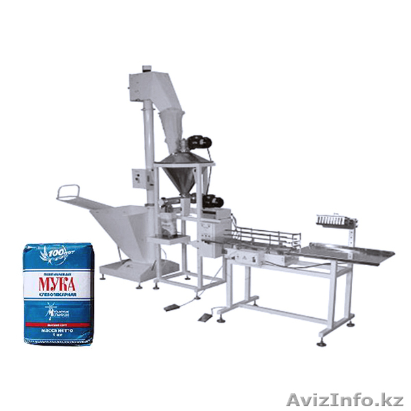 Линия фасовки муки (пылящих продуктов) с дозатором Д03 сер. П - Изображение #1, Объявление #1623670