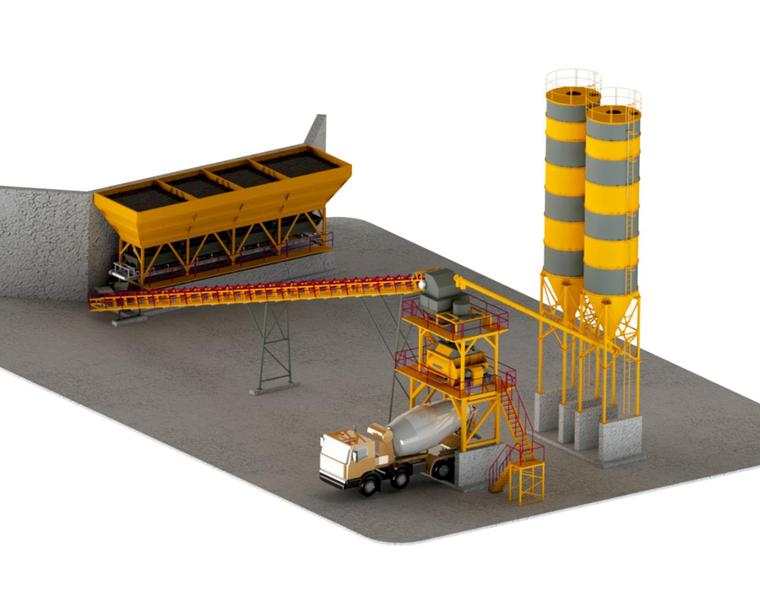 Стационарные бетонные заводы  - Изображение #1, Объявление #1647035