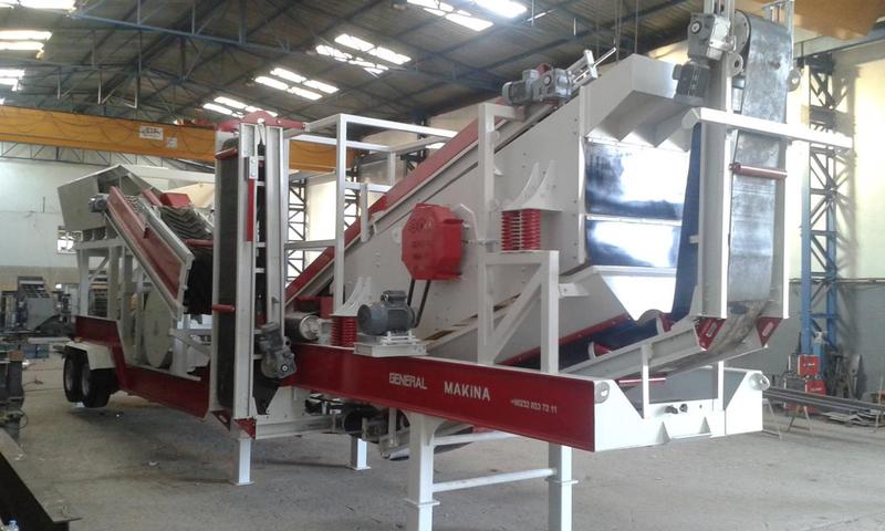 Мобильная цилиндровая дробилка / General Makina - Изображение #1, Объявление #1651032