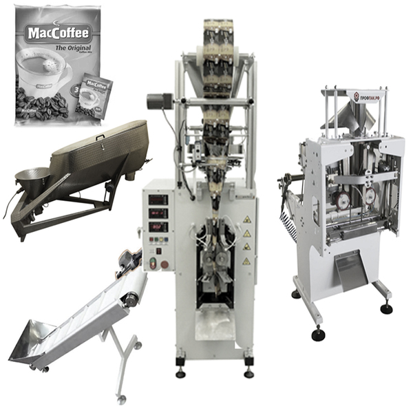 Линия фасовки и упаковки кофе 3 в 1 в пакет Саше - Изображение #1, Объявление #1672449