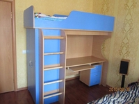 Детский комплекс (кровать шкаф стол тумбочка) - Изображение #3, Объявление #73402