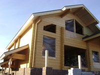 Строительство деревянных домов, брус клееный сосна, панельно-каркасные дома. - Изображение #2, Объявление #170332