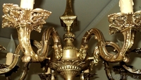 Антикварная итальянская бронзовая люстра - Изображение #3, Объявление #493213