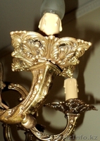 Антикварная итальянская бронзовая люстра - Изображение #6, Объявление #493213