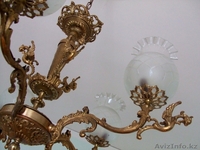 Бронзовая люстра с драконами, 5 светильников - Изображение #4, Объявление #493227