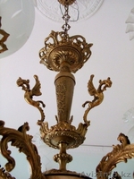 Бронзовая люстра с драконами, 5 светильников - Изображение #6, Объявление #493227