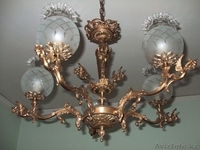 Бронзовая люстра с драконами, 5 светильников - Изображение #7, Объявление #493227