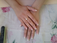 2000тенге наращивание ногтей акрилом. - Изображение #1, Объявление #627143