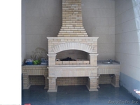камины для дома, барбекю, кирпичные мангалы, тандыры, печи и дымоходы  - Изображение #1, Объявление #830878