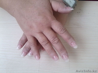 1500 тенге наращивание ногтей. - Изображение #1, Объявление #633065