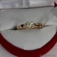Золотое кольцо с Бриллиантом 0.45 Ctw - Изображение #6, Объявление #982140