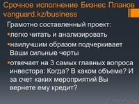 Срочное исполнение Бизнес Плана - Изображение #2, Объявление #1023231