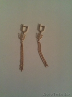 Продам срочно золотые серьги, цена снижена в 3 раза!! - Изображение #1, Объявление #1066346