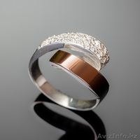 Серебряные украшения оптом. Украшения из серебра с золотом. - Изображение #3, Объявление #1095618