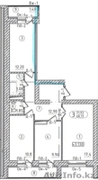 ЖК "Шыгыс" 3ком.кв 71,93 кв.м  - Изображение #2, Объявление #1190012
