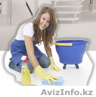 Клининговые услуги  в Астане: уборка квартир, домов, помещений,  мытьё окон! - Изображение #1, Объявление #1197912