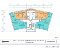 * ЖК "Жагалау 4" 1ком.кв 38,9 кв.м  - Изображение #2, Объявление #1189767