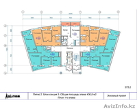 * ЖК "Жагалау 4" 2ком.кв 57кв.м  - Изображение #2, Объявление #1189768