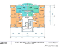 ЖК "Жагалау4" 1 ком.кв 38,9кв.м - Изображение #2, Объявление #1190112