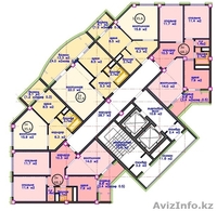 3 ком.кв 59,8 кв.м ЖК "Кутты Мекен" - Изображение #2, Объявление #1189999