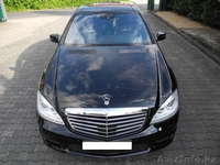 Почасовая и посуточная аренда Mercedes-Benz S600 Long W221 в Астане. - Изображение #1, Объявление #1218494