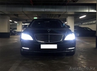 Услуги перевозки пассажиров на Mercedes-Benz S-class W221 в городе Астана. - Изображение #2, Объявление #1232233