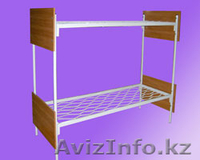 Металлические кровати с ДСП спинками для гостиниц, больниц - Изображение #1, Объявление #1265751