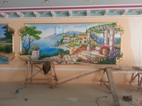 Гипсовые обои Гипсовая лепнина Венецианская штукатурка Художественная роспись - Изображение #2, Объявление #1327996