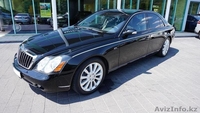 Аренда Maybach 57 черного и белого цвета в Астане.  - Изображение #1, Объявление #1342367