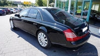 Аренда Maybach 57 черного и белого цвета в городе Астана.  - Изображение #2, Объявление #1343204