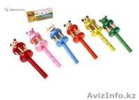 Игрушка музыкальная Погремушка "Весёлый зоопарк" с бубенчиком внутри  - Изображение #1, Объявление #1365659