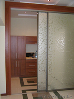 Стеклянные двери, зеркальные двери, купе двери с рисунком - Изображение #2, Объявление #1359878