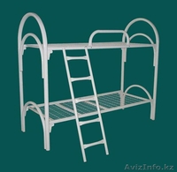 Кровати одноярусные металлические, кровати металлические двухъярусные, оптом - Изображение #2, Объявление #1425088