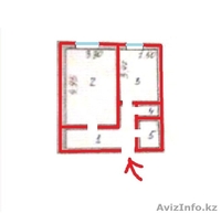 Продам 1комн. за 10,5млн.тг в р-не ОРБИТЫ-ЕВРАЗИИ - Изображение #1, Объявление #1401387