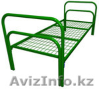 Кровати металлические для бытовок, кровати трёхъярусные для рабочих, оптом - Изображение #5, Объявление #1435290