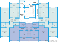 53м2 ОТЛИЧНАЯ планировка ЖК Аспан ул.Кошкарбаева - Изображение #1, Объявление #1495700
