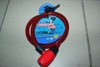 Защитный трос (цепь, замок) на велосипед или коляску - Изображение #1, Объявление #1563724