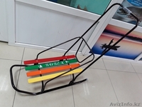 Детские санки "Бобек" со спинкой и перекидной ручкой! - Изображение #1, Объявление #1607646