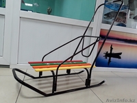 Детские санки "Бобек" со спинкой и перекидной ручкой! - Изображение #3, Объявление #1607646