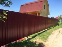 Монтаж забора из проф листа - Изображение #4, Объявление #1658034