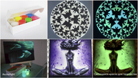 Светящаяся краска для рисования и Hand made Acmelight - Изображение #3, Объявление #1657312