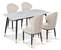 Стол обеденный Рио DT-2849.2, белый мрамор - Изображение #3, Объявление #1745072