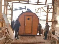 Бани-бочки под ключ от производителя! Быстро прогреваются, компактные, мобильные - Изображение #7, Объявление #1753249