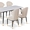Стол обеденный Рио DT-2849.2, белый мрамор - Изображение #3, Объявление #1745072