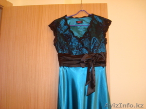 бирюзовое вечернее платье - Изображение #2, Объявление #126737